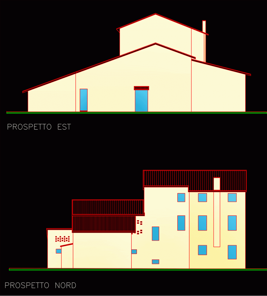 Corso AutoCAD completo - Disegni architettonici - esempio disegno casa