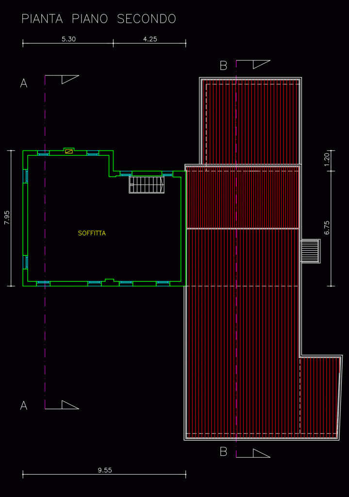 Esempio disegno architettonico - Disegno CAsa